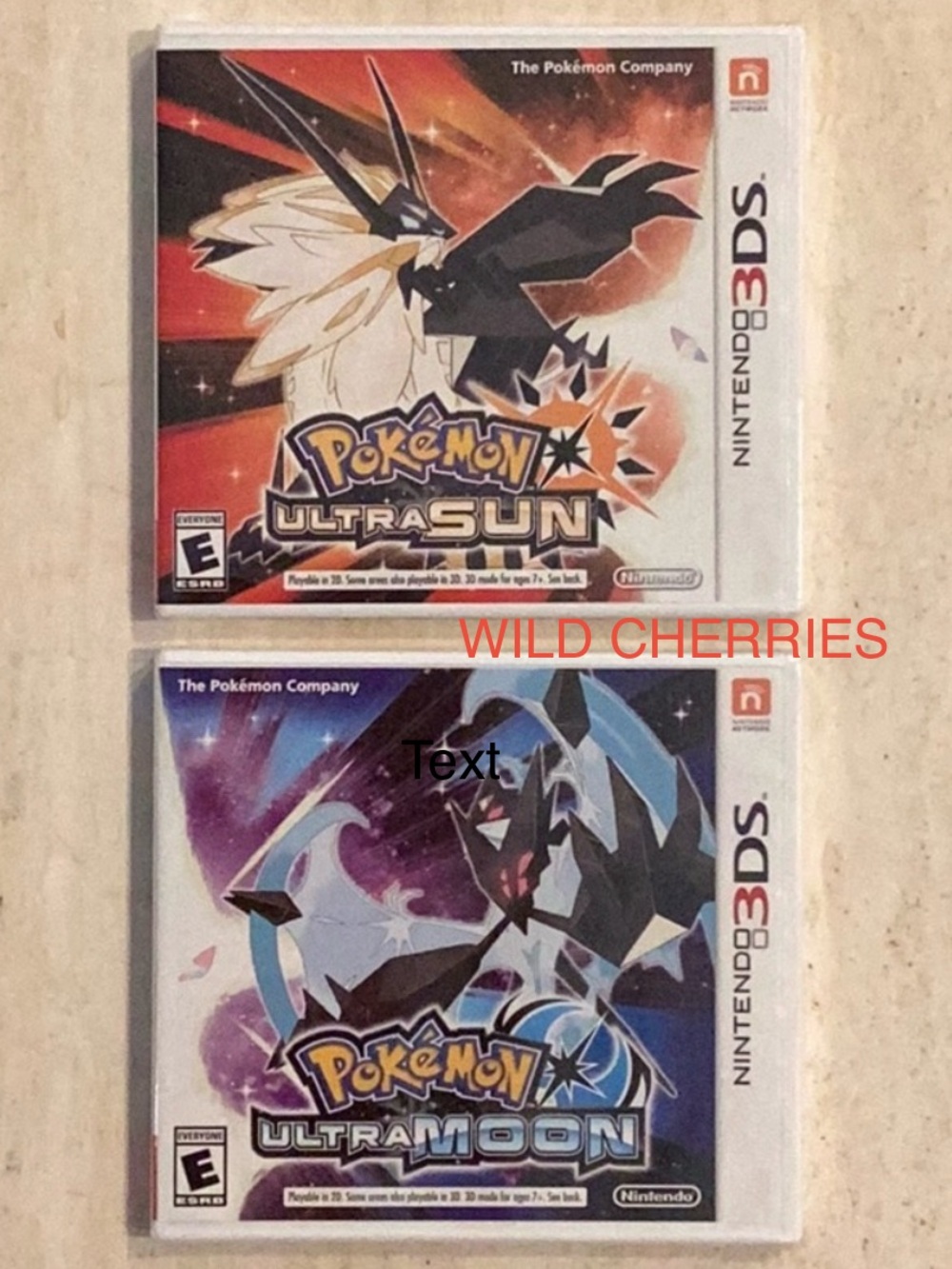 New Pokemon Ultra Sun Nintendo 3DS Game & Pokemon Ultra Moon 3DS Game New Sealed